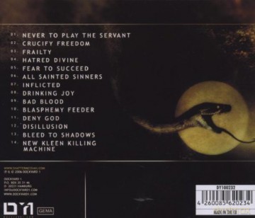 Shatter: Never To Play The Servant [CD]