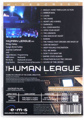 Human League: Live At The Dome [DVD]