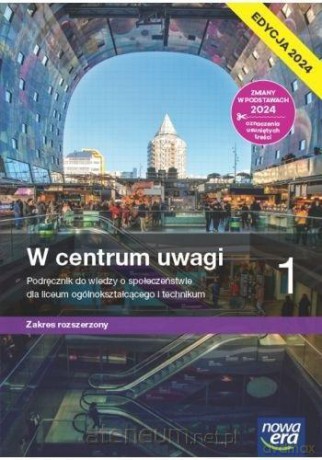 WOS LO 1 W centrum uwagi Podręcznik zakres rozszerzony - Arkadiusz Janicki, Jerzy Komorowski, Arkadiusz Peisert [KSIĄŻKA]