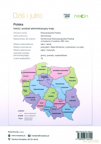 WOS Szkoła podstawowa 8 Dziś i jutro neon Podręcznik [KSIĄŻKA]