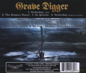 Grave Digger: Yesterday [CD]+[DVD]