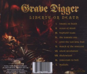 Grave Digger: Liberty Or Death [CD]