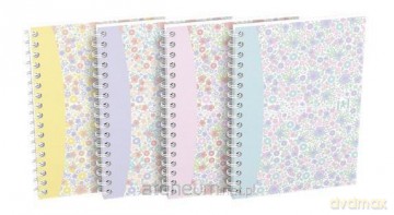 Zeszyt A6/50K kratka Floral (10szt)