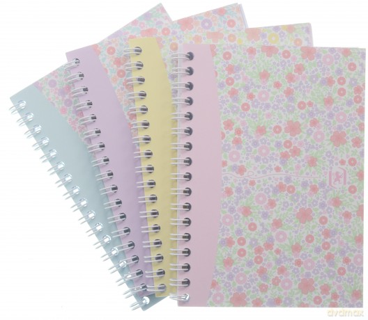 Zeszyt A6/50K kratka Floral (10szt)
