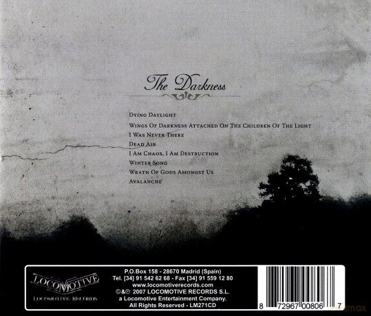 Dawn of Solace: The Darkness [CD]