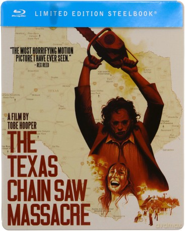 The Texas Chain Saw Massacre (Teksańska masakra piłą mechaniczną) (steelbook) [Blu-Ray]