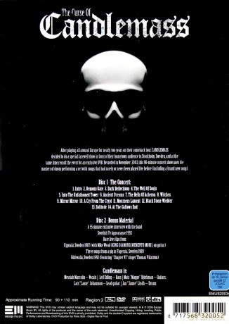 Candlemass: The Curse of Candlemass [2DVD]