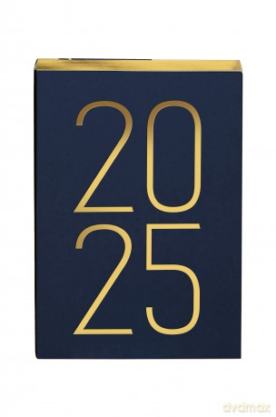 Kalendarz 2025 Art A5 granatowy