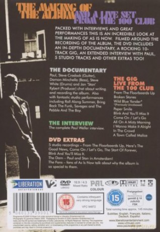Paul Weller: As Is Now [DVD]