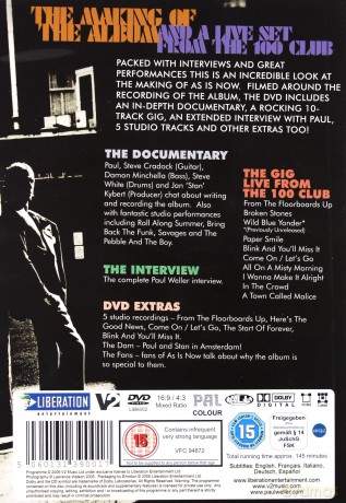 Paul Weller: As Is Now [DVD]