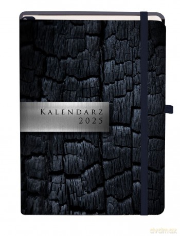 Kalendarz 2025 Black A5 Sliver