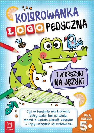 Kolorowanka logopedyczna i wierszyki na języki - Bogusław Michalec [KSIĄŻKA]