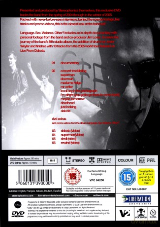 Stereophonics: Language, Sex, Violence, Other? [DVD]