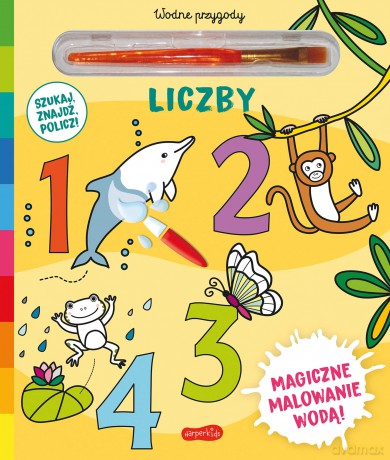 Liczby. Akademia mądrego dziecka. Wodne przygody [KSIĄŻKA]