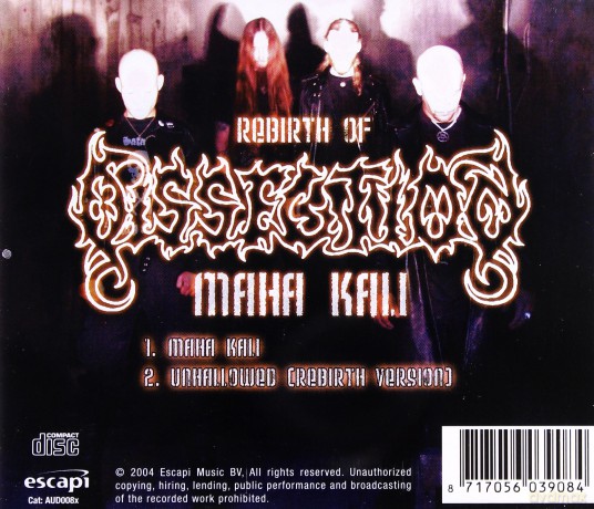 Dissection: Maha Kali [CD]