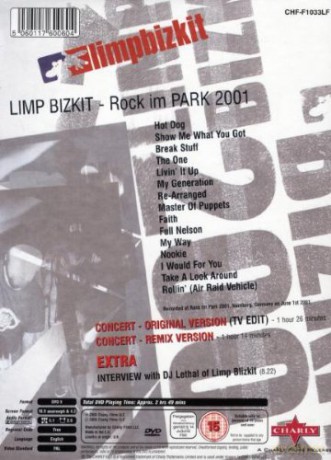 Limp Bizkit: Rock IM Park 2001 [DVD]