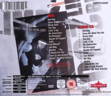 Limp Bizkit: Rock IM Park 2001 [CD]+[DVD]