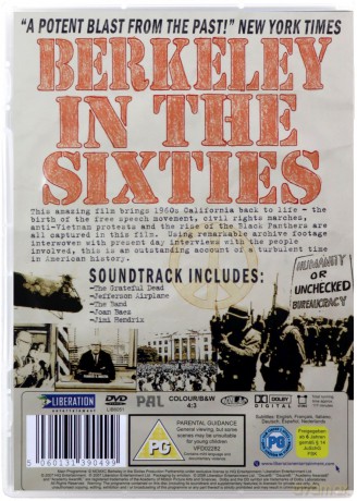 Berkeley In The Sixties (Berkeley, lata sześćdziesiąte) [DVD]