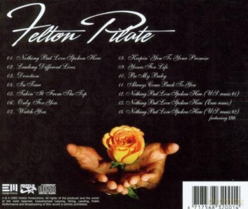 Felton Pilate: Nothing But Love Spoken Here [CD]