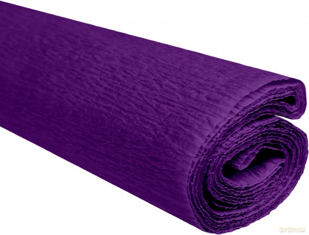 Paczka Bibuła marszczona 50x200 purpurowy 10 rolek