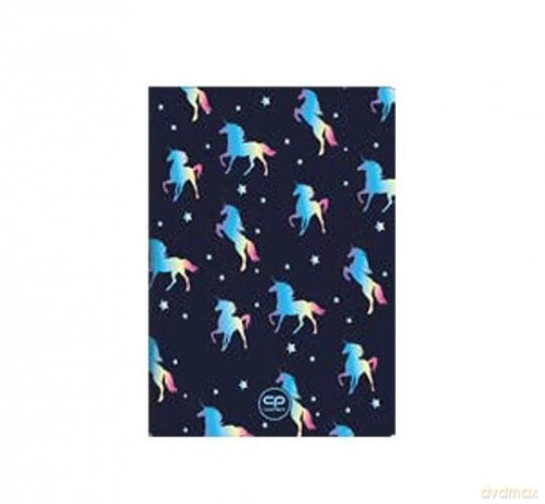 Paczka Zeszyt A5 60k linia Coolpack Blue Unicorn 10 szt.