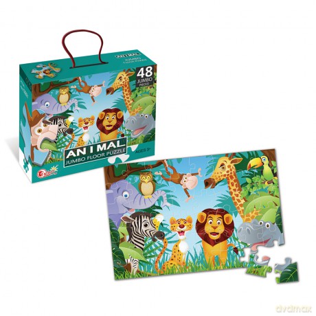 Puzzle Jumbo dżungla 48 el. [PUZZLE]