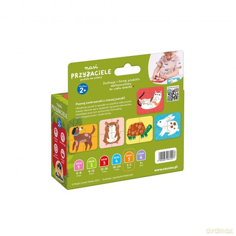 Puzzle na cztery Nasi Przyjaciele CzuCzu [PUZZLE]