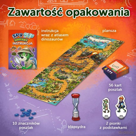 Spy Guy Junior Dinozaury Rodzina Treflików 02652 [GRA]