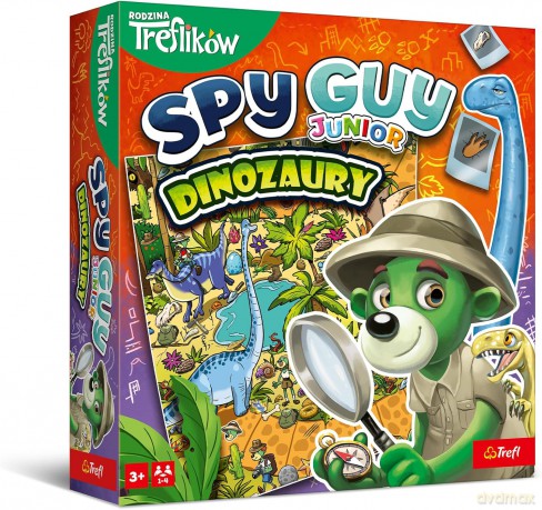 Spy Guy Junior Dinozaury Rodzina Treflików 02652 [GRA]