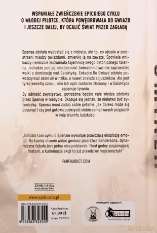 Śmiała. Skyward (Tom 4) - Brandon Sanderson [KSIĄŻKA]