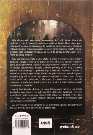 Święci 1944. Będziesz miłował - Agata Puścikowska [KSIĄŻKA]