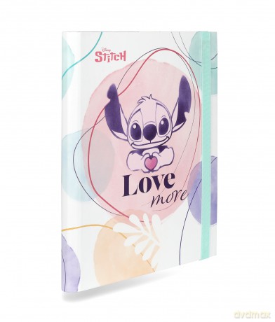 Teczka A4 przestrzenna z gumką Disney Fashion Stitch wzór 2