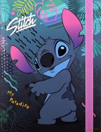 Teczka A5 przestrzenna z gumką Disney Core Stitch