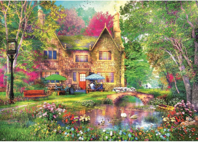 TREFL 1000 el. Leśna przystań 10861 [PUZZLE]