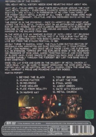 Metal Church - Dynamo Classic Concert 1991 [DVD]