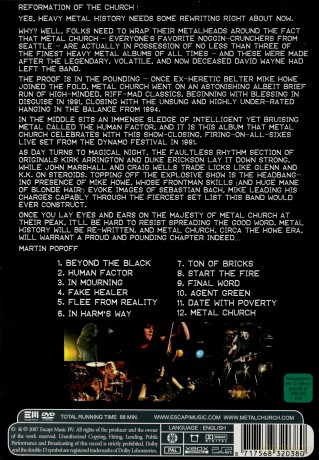 Metal Church - Dynamo Classic Concert 1991 [DVD]