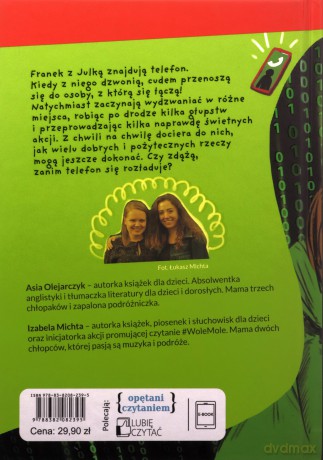 Tylko się nie rozłączaj! - Izabela Michta, Asia Olejarczyk [KSIĄŻKA]