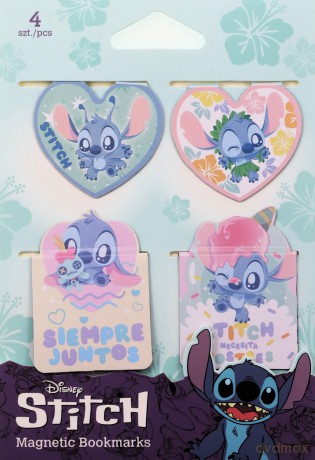Zakładki magnetyczne Disney Fashion Stitch wzór 4