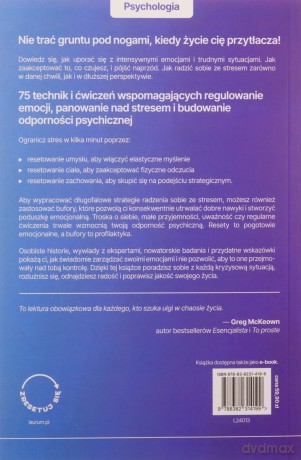 Zresetuj się. 75 technik redukcji stresu, aby ukoić ciało i umysł w kilka minut - Jennifer L. Taitz [KSIĄŻKA]
