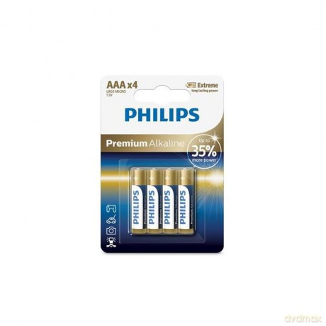 Bateria PHILIPS LR03 Blister 3szt Premium Alkaline