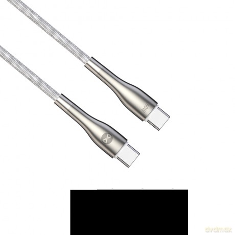 Forever kabel Sleek USB-C - USB-C 2,0 m 60W biały