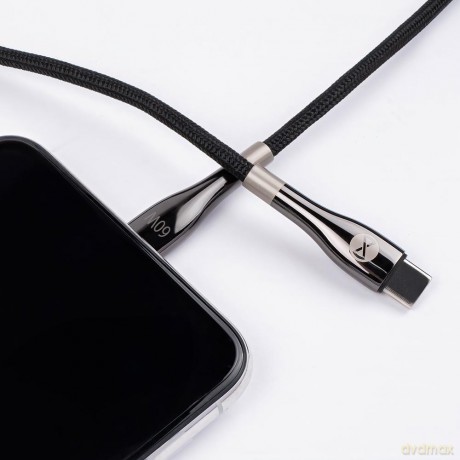 Forever kabel Sleek USB-C - USB-C 2,0 m 60W czarny