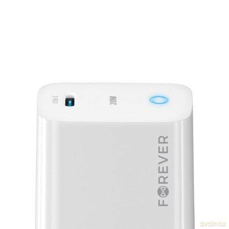 Forever ładowarka sieciowa PD QC TC-06-20C 1x USB-C 20W biała