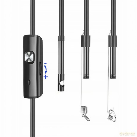 KAMERA ENDOSKOPOWA 2m OBIEKTYW 8/7/5,5mm USB/C/MICRO LTC
