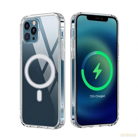 Nakładka Anti Shock 1,5 mm Mag do iPhone 16 6,1" transparentna big hole
