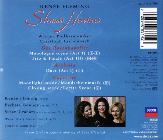 Renee Fleming: Strauss Heroines [CD]