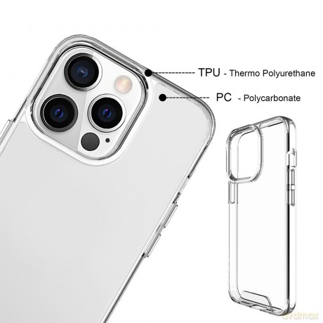 Nakładka Crystal do iPhone 11 transparentna big hole