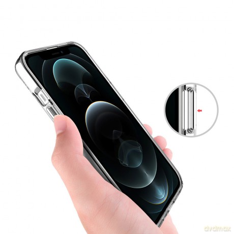 Nakładka Crystal do iPhone 12 Pro 6,1" transparentna