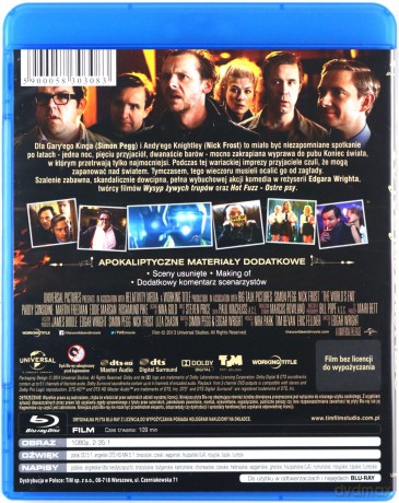 To już jest koniec (The World's End) [Blu-Ray]