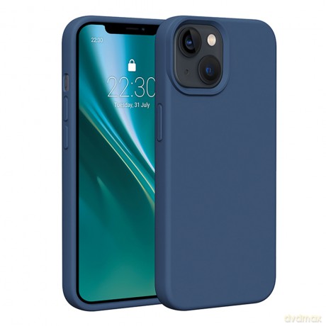 Nakładka Etteri Silicone Case do iPhone 13 6,1" ciemnoniebieska